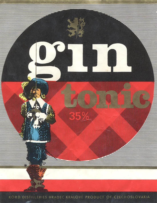 Джин GIN Tonic (Чехословакия / Czechoslovakia)