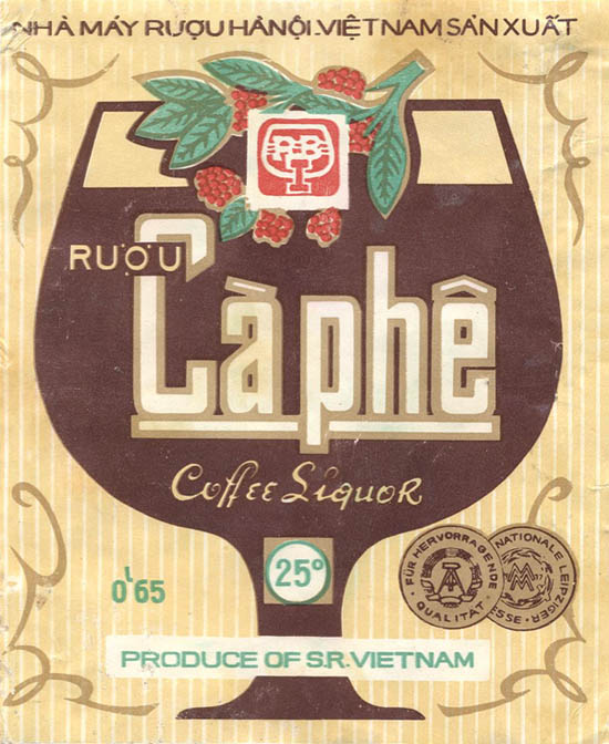 Ликер кофейный Caphe coffee liquor (Вьетнам / Vietnam)