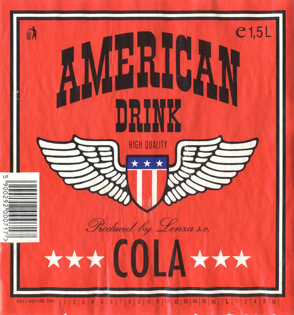 Напиток American drink cola