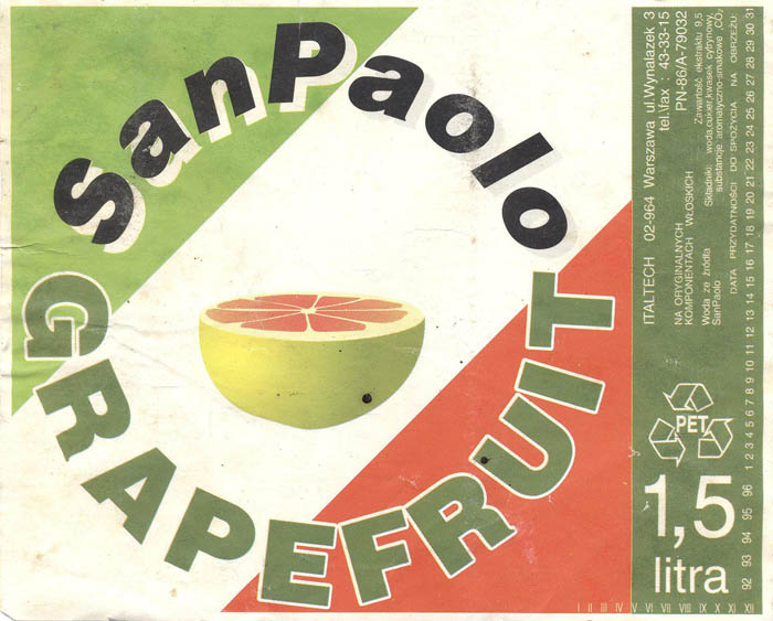 Напиток San Paolo Grapefruit