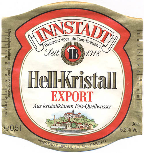 Пиво Hell-Kristall Export beer