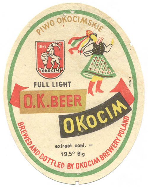 Пиво O.K. beer OKocim / Piwo Okocimskie (Польша / Poland)