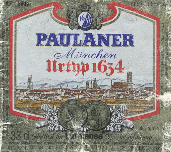 Пиво PAULANER Munchen Beer