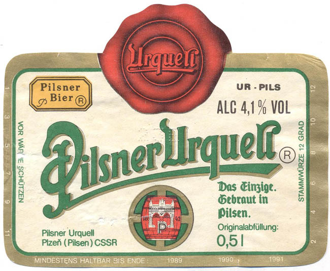 Пиво Pilsner Urquell Beer