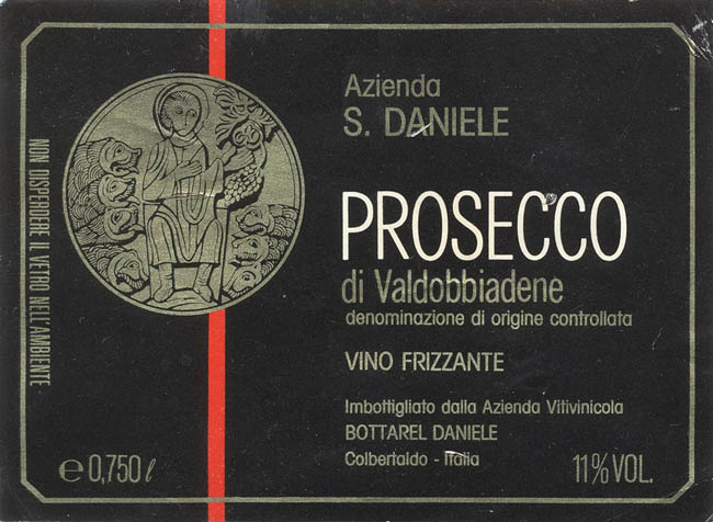 Vino frizzante Prosecco  (Италия / Italia)
