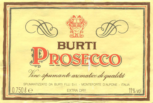 Vino spumante Prosecco Bruti (Италия / Italia)