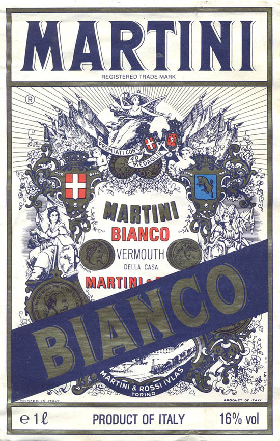 Вермут Мартини / MARTINI Bianco Vermouth (Италия / Italy)