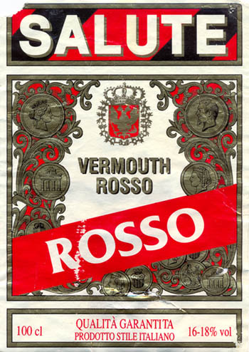Вермут SALUTE ROSSO Vermouth