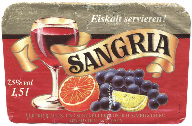 Вино Sangria / Сангрия
