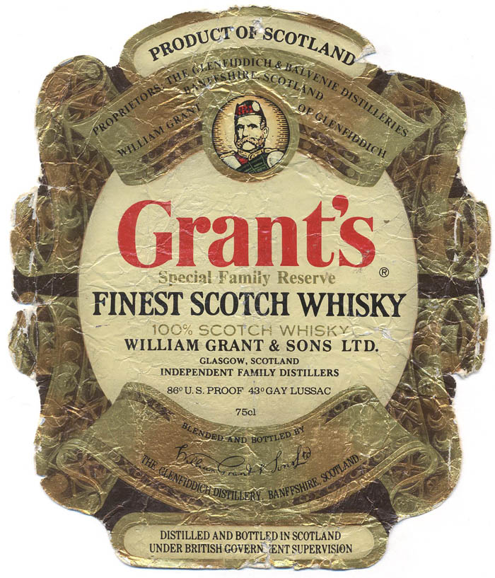 Виски GRANT`S Finest Scotch Whisky