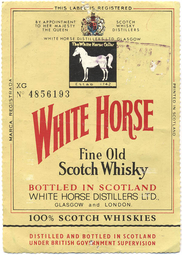 Виски WHITE HORSE Fine Old Scotch Whisky