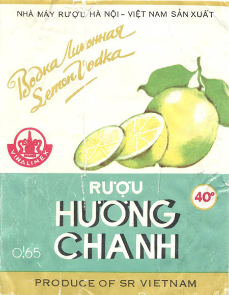 Водка лимонная (Вьетнам) / HUONG CHANH