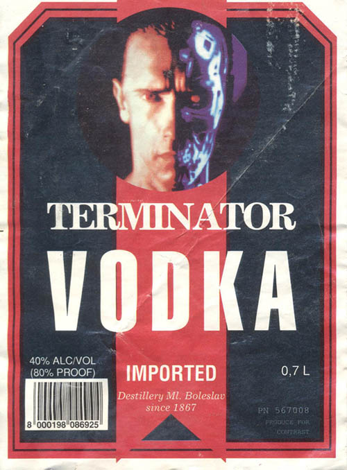 Водка ТЕРМИНАТОР / TERMINATOR Vodka