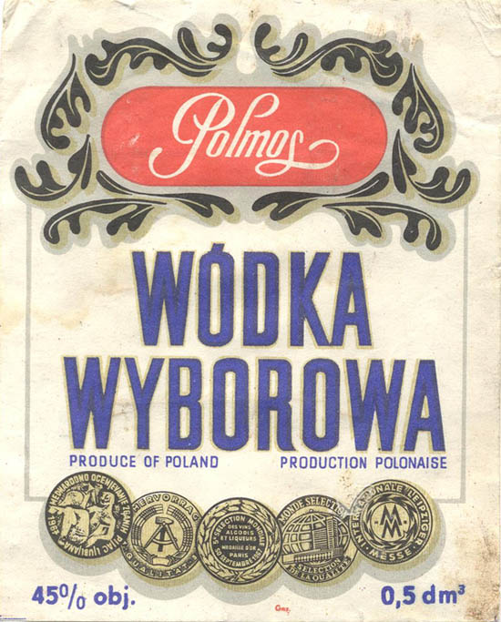 Водка WODKA WYBOROWA (Польша / Poland)