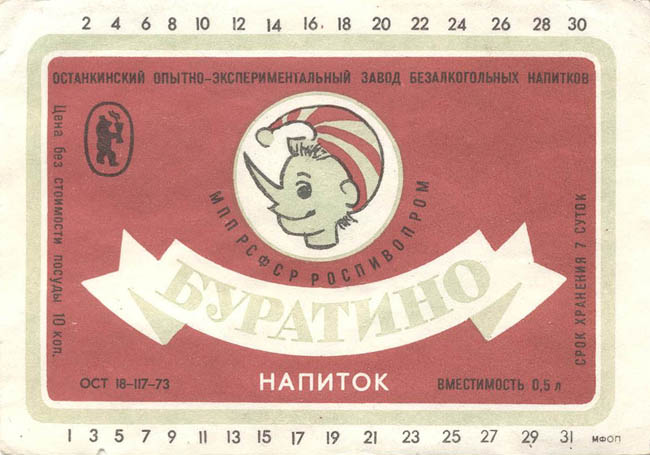 Напиток Буратино