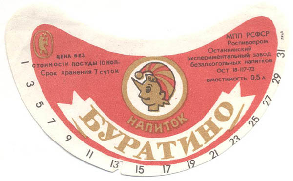 Напиток Буратино