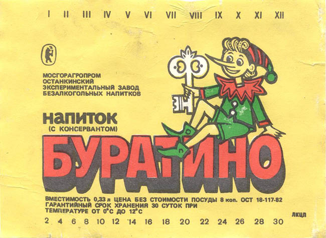 Напиток Буратино