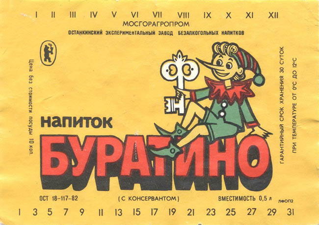 Напиток Буратино