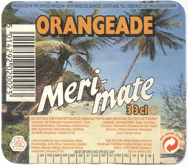Газированный напиток Meri-Mate