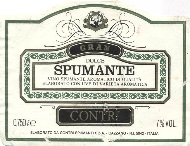 Gran Dolce Spumante Contri