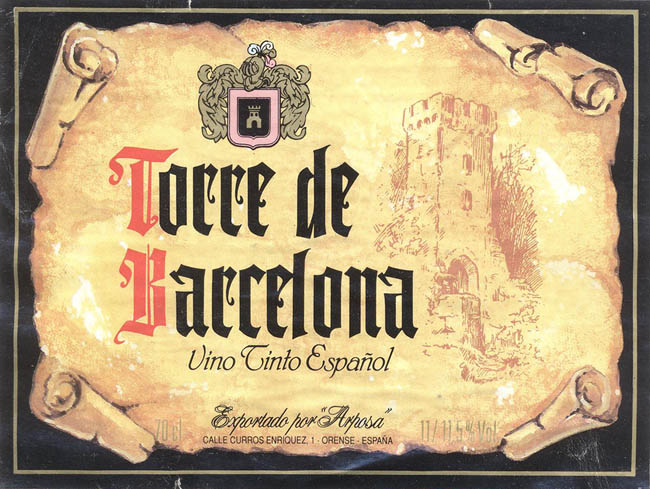 Вино Torre de Barcelona (Испания)